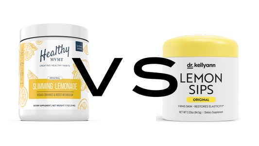 Dr Kellyann© Lemond Sips vs. HealthyMVMT Slimming Lemonade | HealthyMVMT Blog