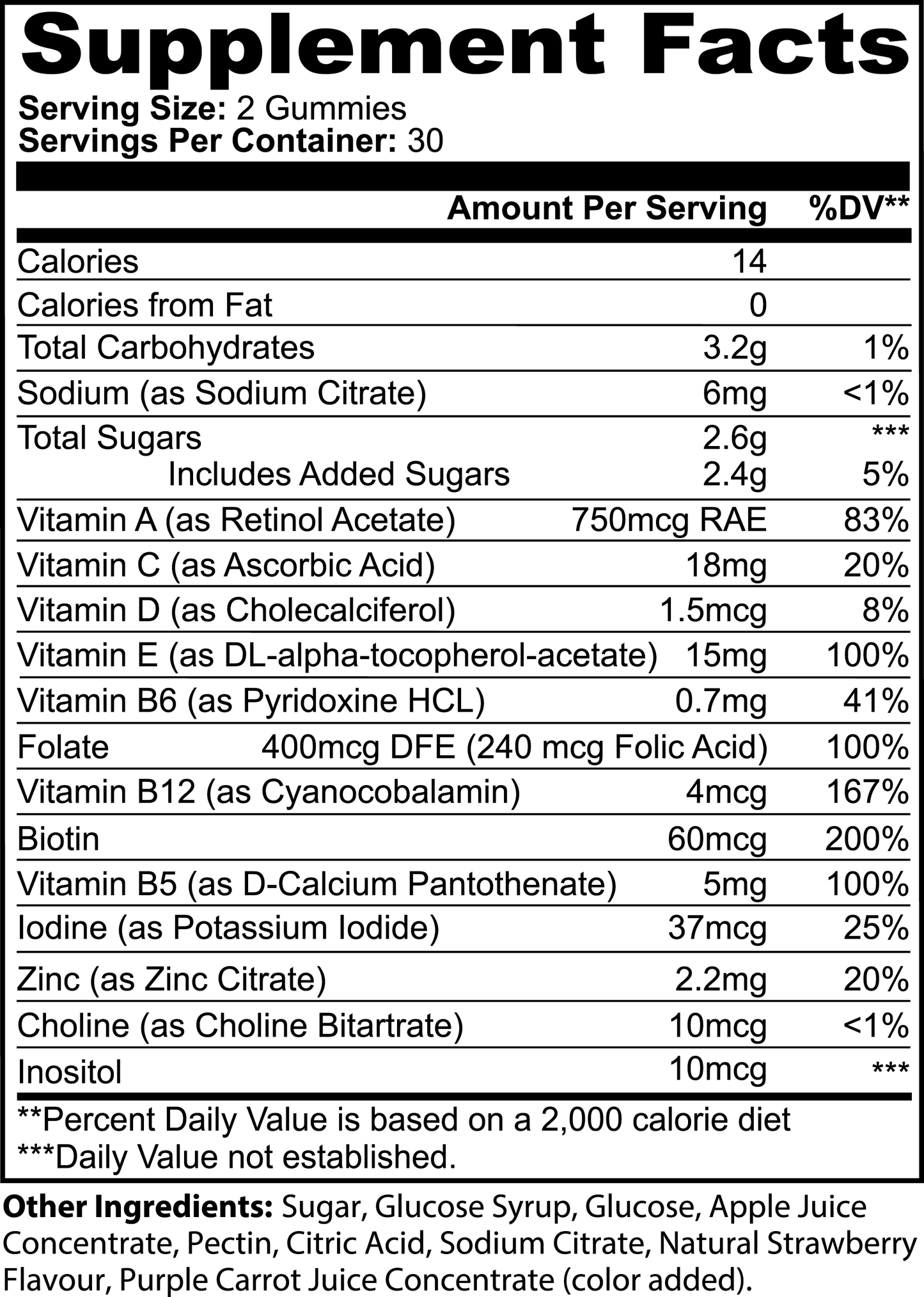Multivitamin Bear Gummies (Adult) | HealthyMVMT