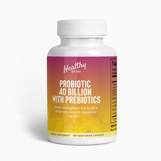 Probiotic 40 Billion with Prebiotics