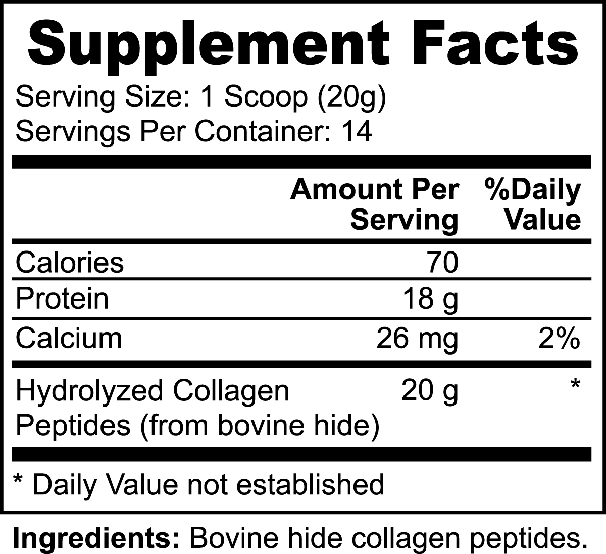 Grass-Fed Hydrolyzed Collagen Peptide Powder | HealthyMVMT