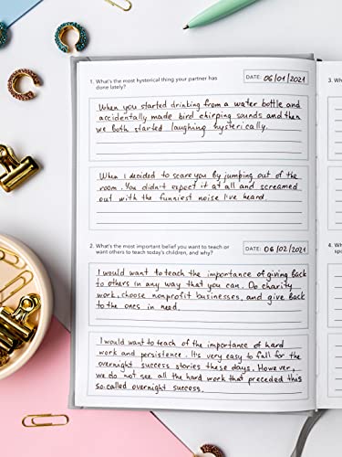 Couples / Relationship Journal – 365 Days of Questions