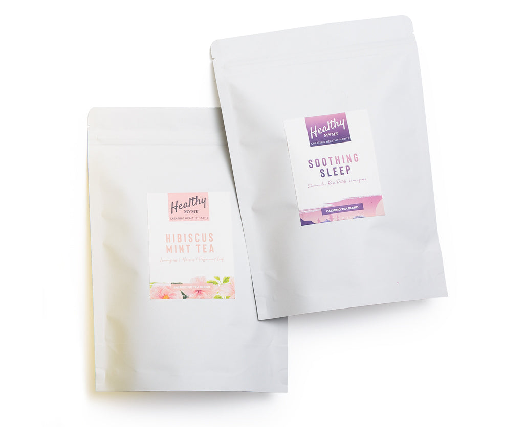 Hibiscus Mint & Soothing Sleep Tea | Tea Bundle by HealthyMVMT