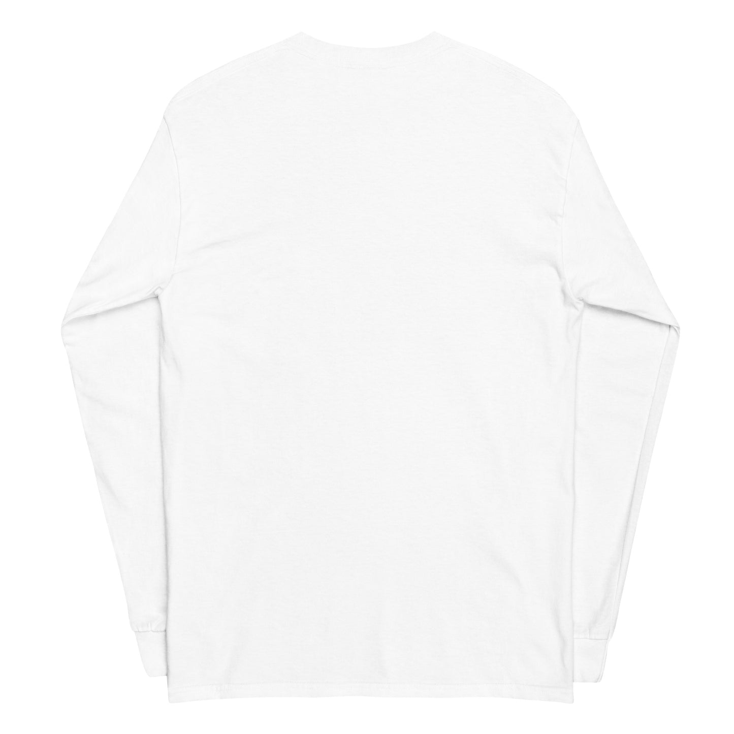 Mind Body Soul (White) | Men's Long Sleeve Tee by HealthyMVMT