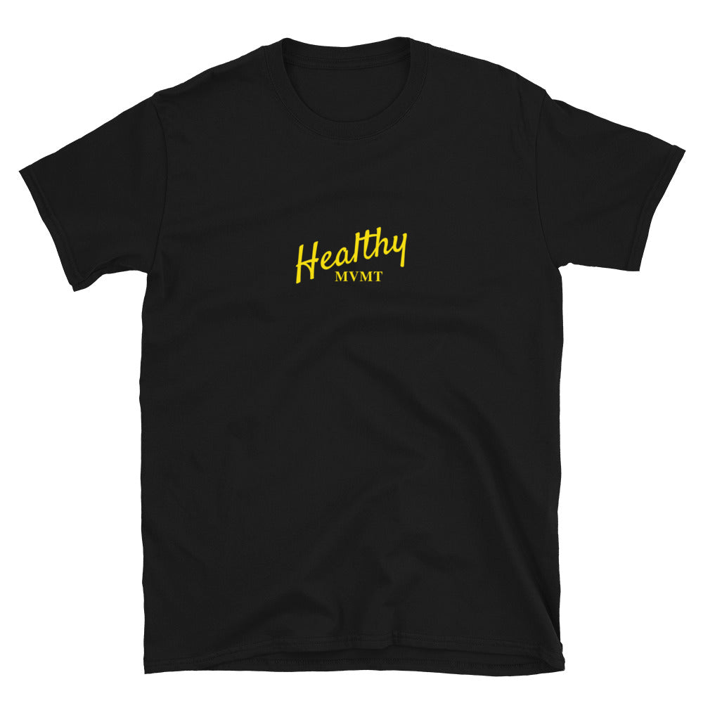 HealthyMVMT (Black) | Women's Short-Sleeve T-Shirt by HealthyMVMT