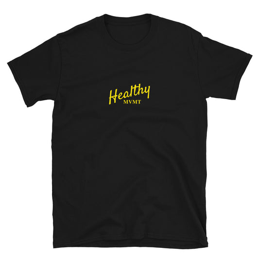 HealthyMVMT (Black) | Women's Short-Sleeve T-Shirt by HealthyMVMT