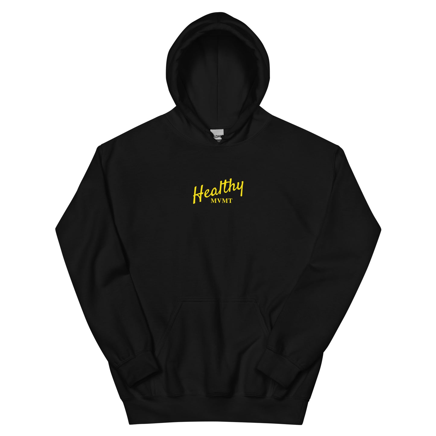 HealthyMVMT (Black) | Men's Hoodie by HealthyMVMT