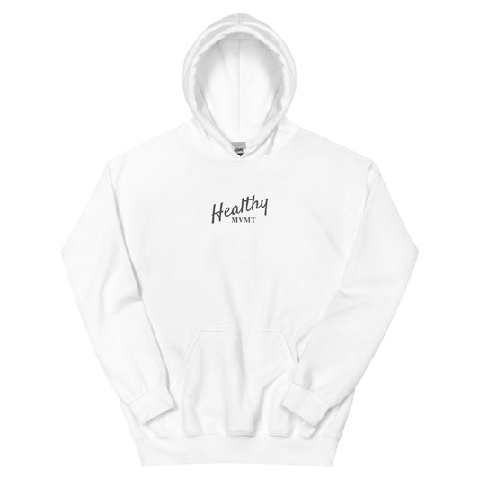 HealthyMVMT (White) | Men's Hoodie by HealthyMVMT