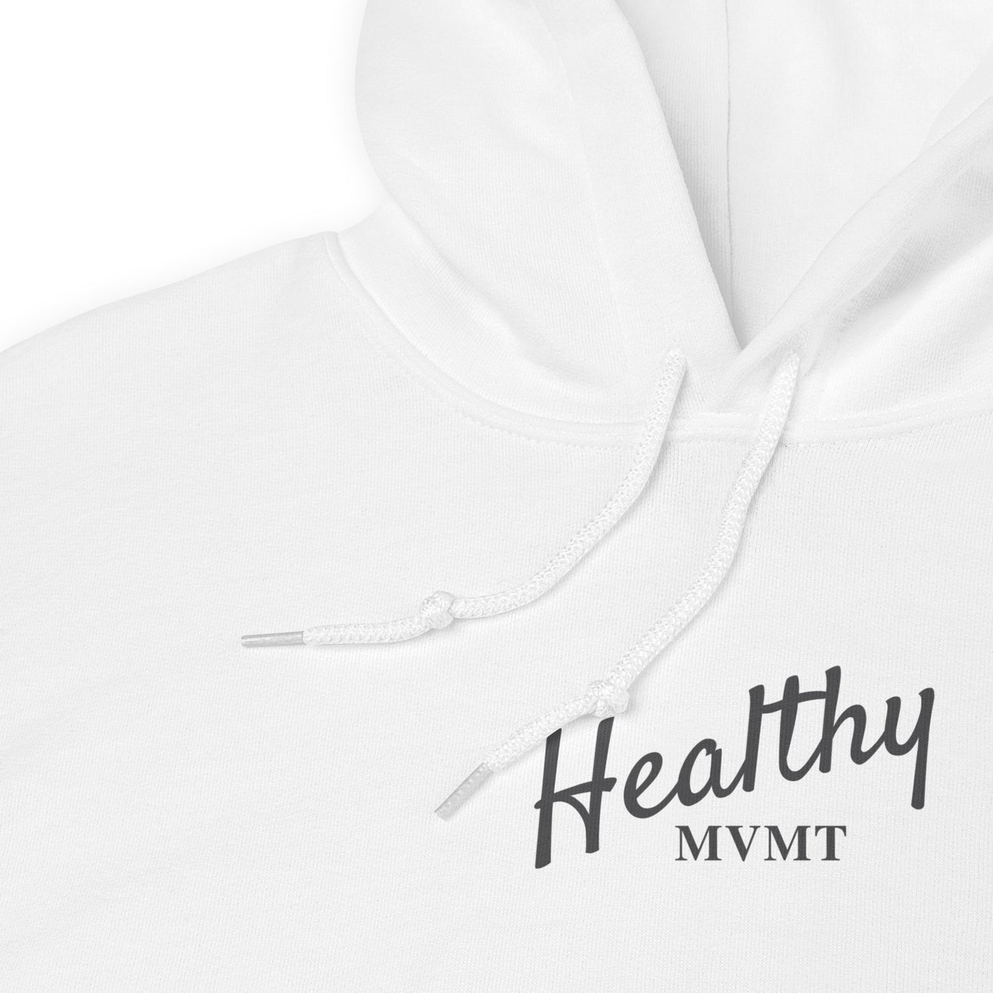 HealthyMVMT (White) | Women's Hoodie by HealthyMVMT