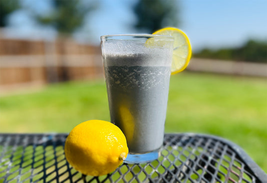 Charcoal Frosted Lemonade: A Chick-Fil-A Copycat | HealthyMVMT Blog