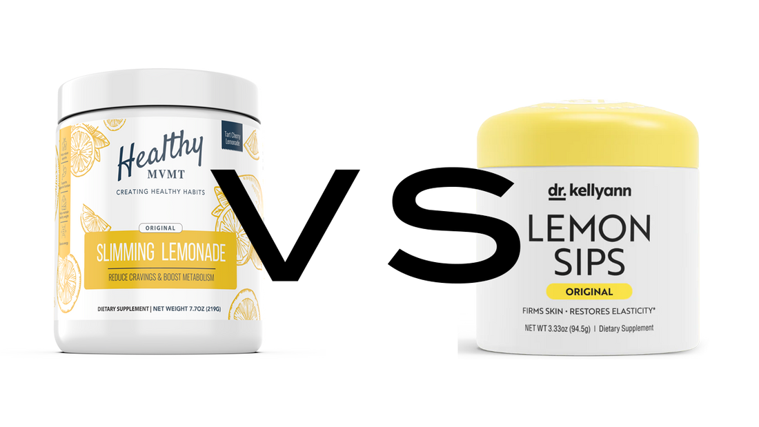 Dr Kellyann©  Lemond Sips vs. HealthyMVMT Slimming Lemonade | HealthyMVMT Blog