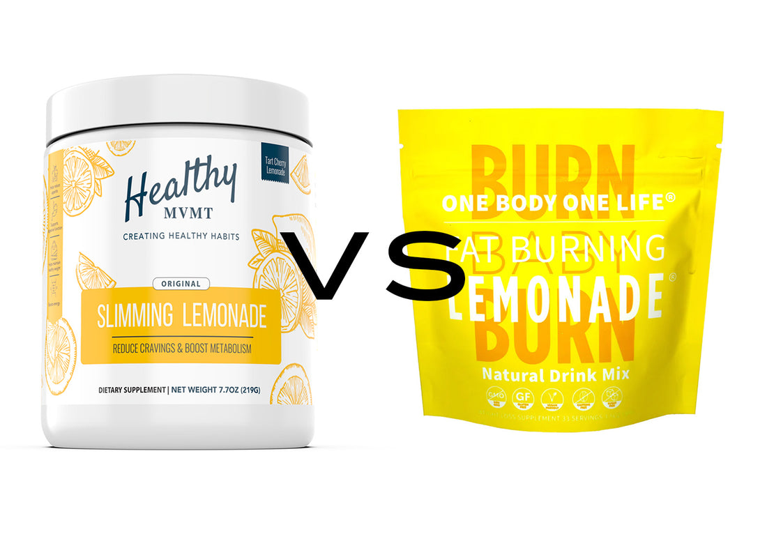HealthyMVMT Slimming Lemonade vs. One Body One Life Fat Burning Lemonade: Unveiling the Citrus Showdown | HealthyMVMT Blog