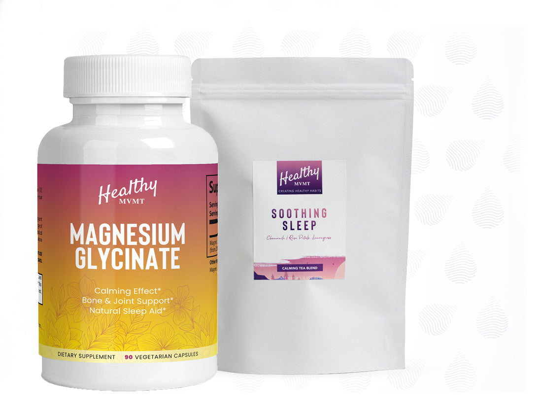 Sleep Bundle: Sleep Tea & Magnesium Glycinate | HealthyMVMT