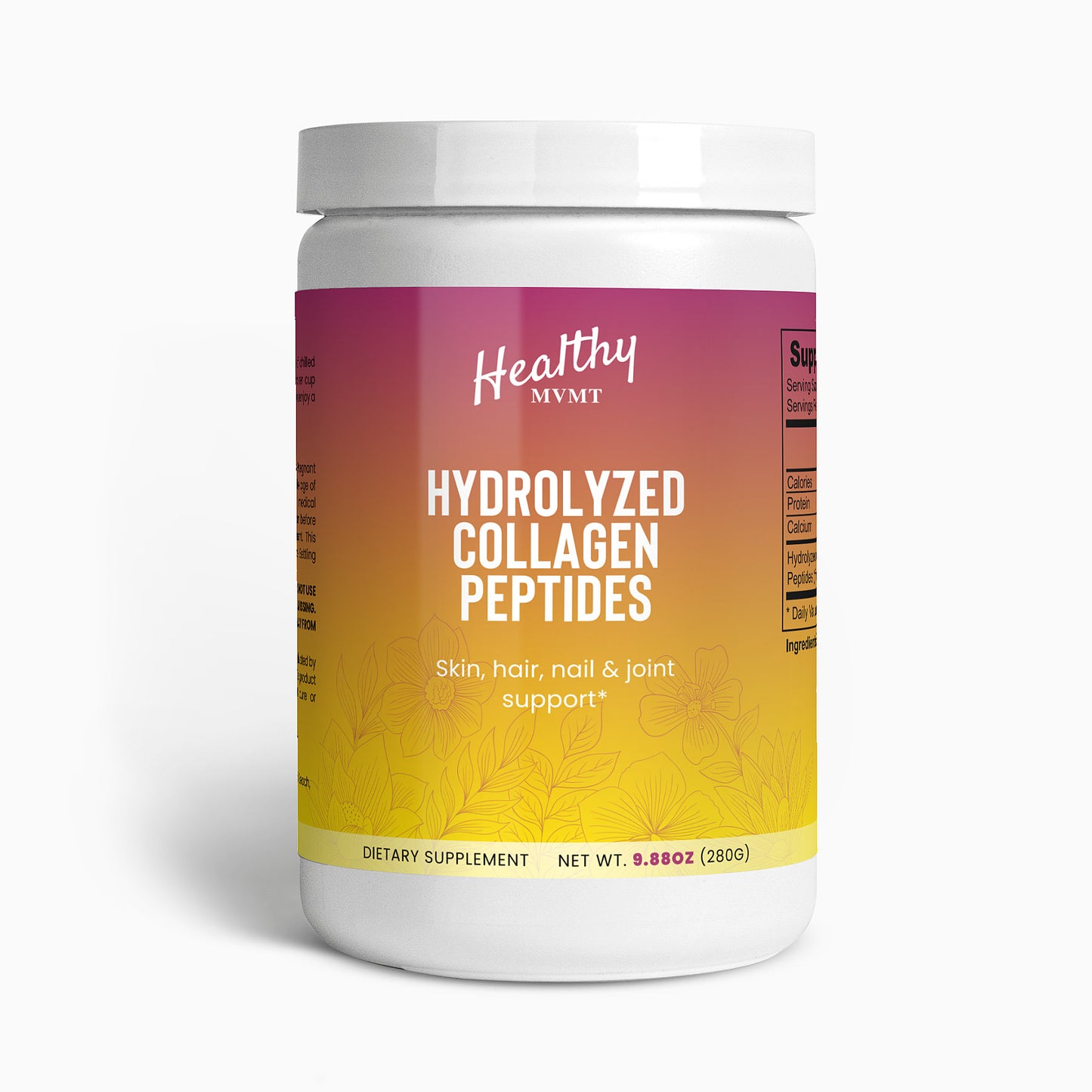 Grass-Fed Hydrolyzed Collagen Peptide Powder | HealthyMVMT