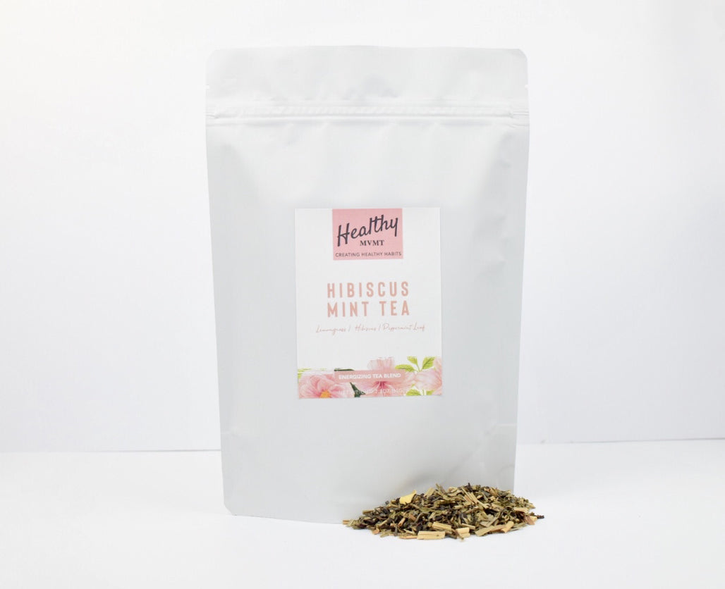 Energizing Hibiscus Mint Tea