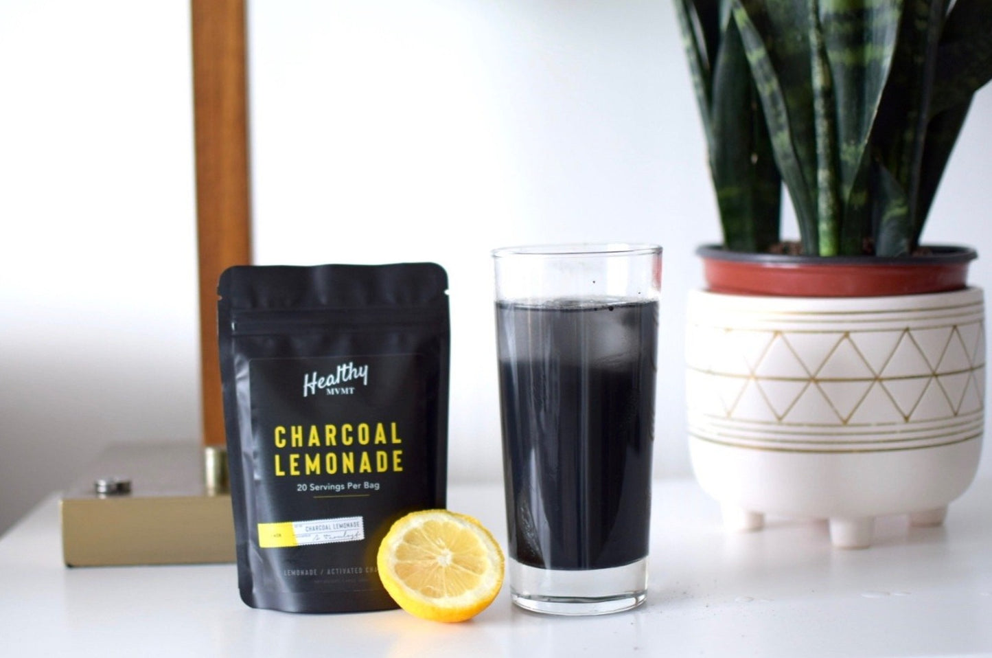 Charcoal Lemonade | Juice Powder by HealthyMVMT