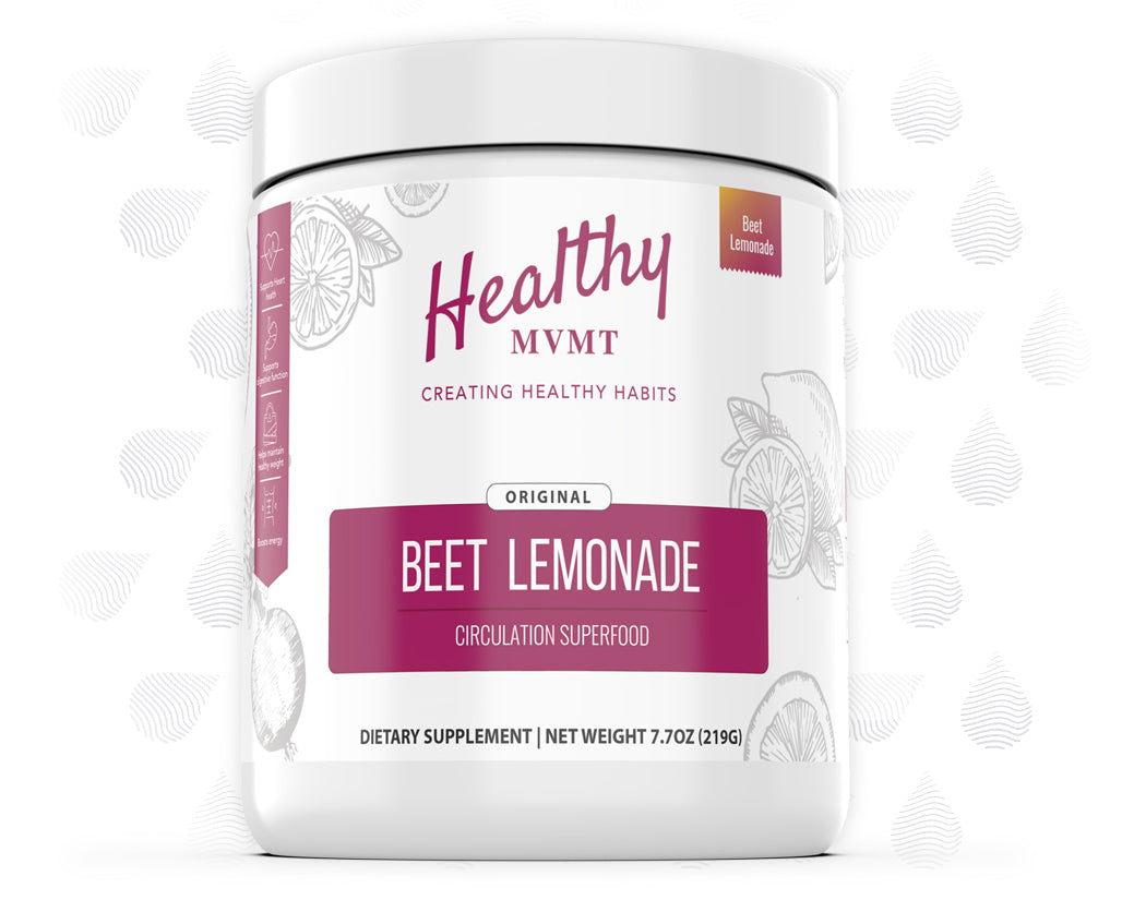 Super Beet Lemonade | Juice Powder by HealthyMVMT