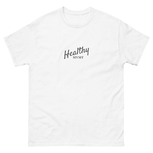 HealthyMVMT (White) | Men's Short-Sleeve T-Shirt by HealthyMVMT
