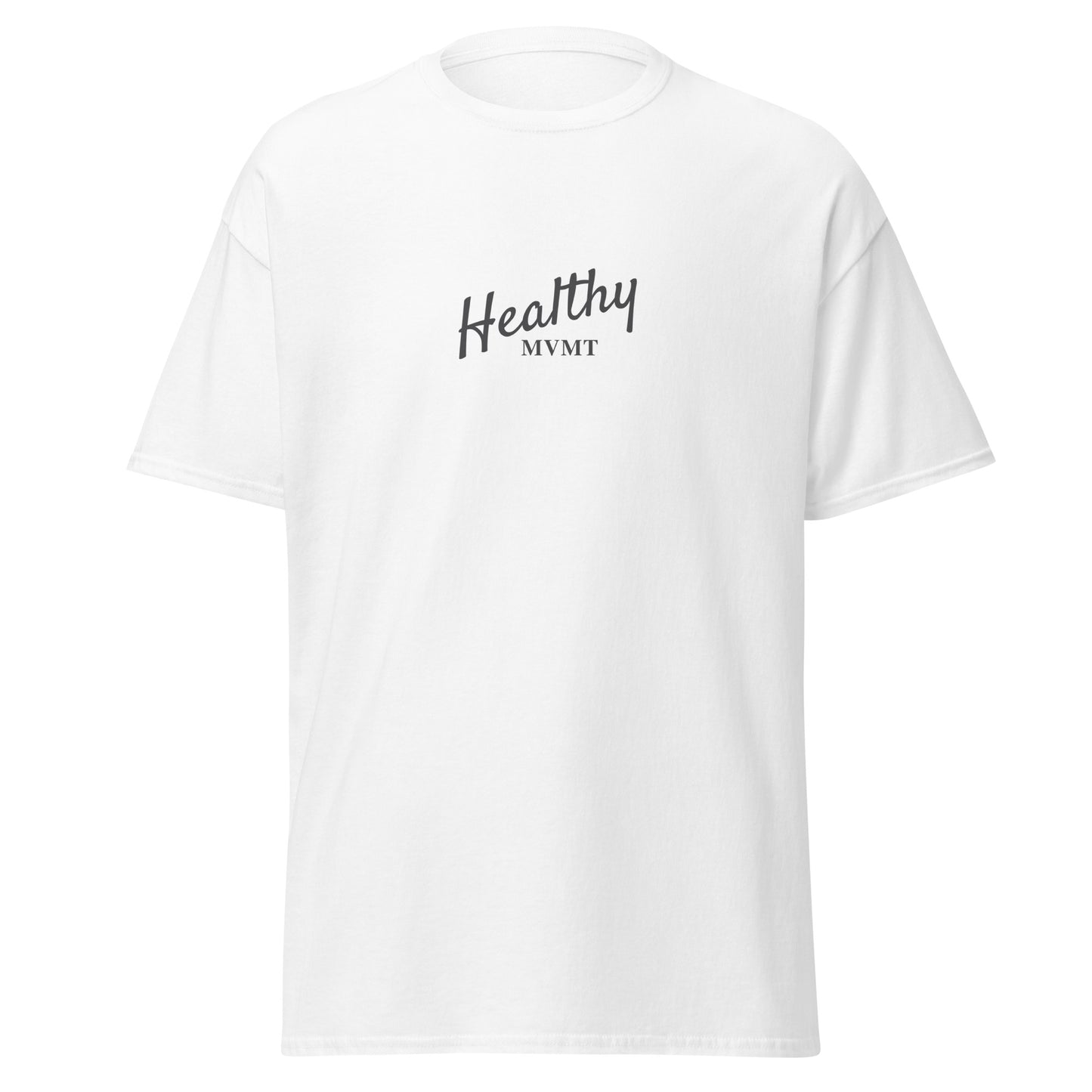 HealthyMVMT (White) | Men's Short-Sleeve T-Shirt by HealthyMVMT